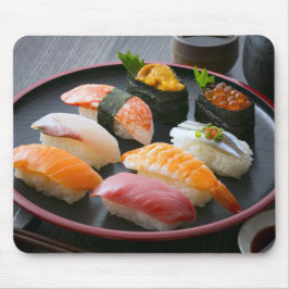 Sushi Elegance – Traditional Japanese Mouse Pad マウスパッド