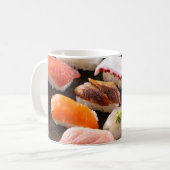 Sushi Feast | Luxury Nigiri Art Mug コーヒーマグカップ (正面左)