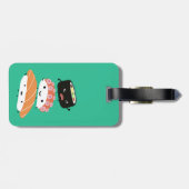 Sushi Friends -おもしろいすしキャラクター ラゲッジタグ (裏面横)