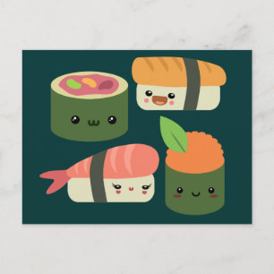 Sushi Friends ポストカード