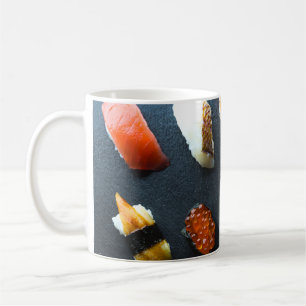 Sushi Geometry – Modern Nigiri Collection コーヒーマグカップ