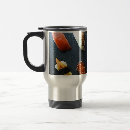 Sushi Grid – Modern Japanese Travel Mug トラベルマグ (左)