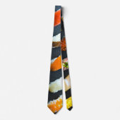 Sushi Grid – Modern Slate Tie ネクタイ (正面)