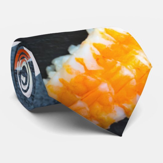 Sushi Grid – Modern Slate Tie ネクタイ (ロール)