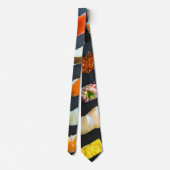 Sushi Grid – Modern Slate Tie ネクタイ (裏面)