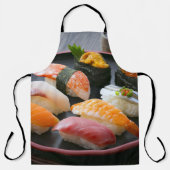 Sushi Harmony Apron – Classic Nigiri Delight エプロン (正面)