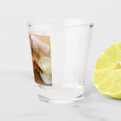 Sushi Harmony Glass – Elegant Nigiri Art by SUSHIM ショットグラス (右)