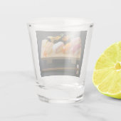 Sushi Harmony Glass – Japanese Food Art by SUSHIMI ショットグラス (裏面)