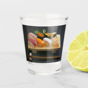 Sushi Harmony Glass – Japanese Food Art by SUSHIMI ショットグラス