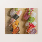 Sushi Harmony – The Elegant Arc of Nigiri ジグソーパズル (横)