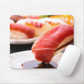 Sushi in Action – Tuna Dip Moment Mouse Pad マウスパッド (マウス)