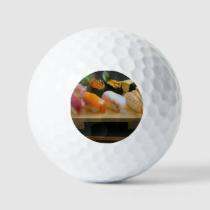 Sushi Lineup – Classic Wooden Golf Ball ゴルフボール