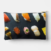 Sushi Lineup Pouch – Chic & Tasty Design アクセサリーポーチ (裏面)