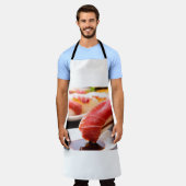 Sushi Moment Apron – Tuna Dive in Soy Sauce エプロン (着用した状態)