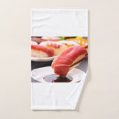 Sushi Moment Towel Set – Dip Into Deliciousness バスタオルセット (ハンドタオル)
