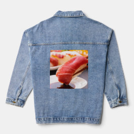 Sushi Moment – Where Flavor Begins on Denim デニムジャケット