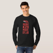 Sushi More Sushi More Life Japanese Kanji Japan Fo Tシャツ (正面フル)