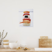 Sushi, Nigiri, close-up ポスター (キッチン)