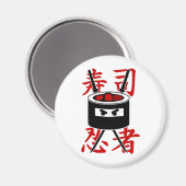 Sushi Ninja マグネット (正面/裏面)