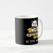 Sushi Panda My Spirit Animals Korean コーヒーマグカップ (正面右)