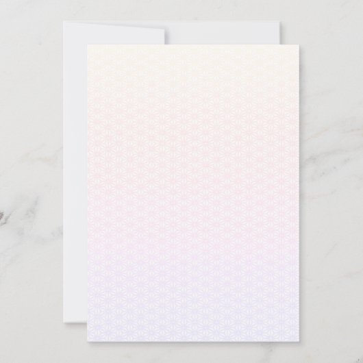 Sushi Party Invitation 招待状 (裏面)