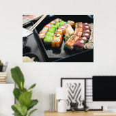 Sushi Poster ポスター (ホームオフィス)