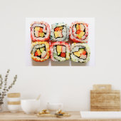 Sushi Poster ポスター (キッチン)