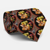 Sushi Raw Food Japanese Meal Delicious Serving ネクタイ (ロール)