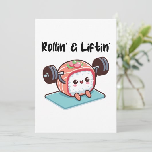 Sushi Roll Lifting Weights 招待状 (スタンド正面)