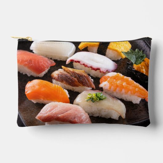 Sushi Selection Pouch – Fresh & Flavorful Style アクセサリーポーチ (正面)