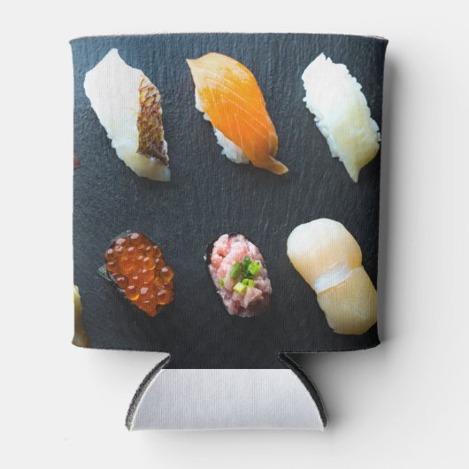 Sushi Slate Sip – Sharp Look, Chill Taste 缶クーラー (正面)