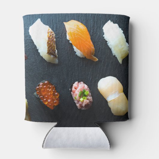 Sushi Slate Sip – Sharp Look, Chill Taste 缶クーラー (裏面)