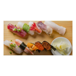 Sushi Spiral – Artistic Presentation of Nigiri Sus ポスター