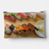 Sushi Spiral Zipper Pouch – Nigiri Delight アクセサリーポーチ (裏面)