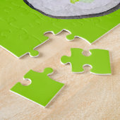 Sushi Time watercolor wasabi ジグソーパズル (側面)