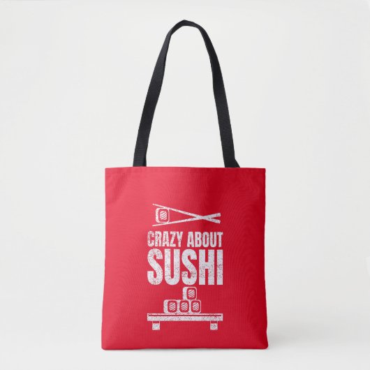 Sushi Tote 熱狂する Bagについて トートバッグ (正面)