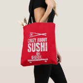 Sushi Tote 熱狂する Bagについて トートバッグ (クローズアップ)