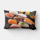 Sushi Variety Cushion – A Feast of Colors" ランバークッション (裏面)