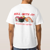 SUSHI VIBES: Your New Go-To Tee! Tシャツ (裏面)