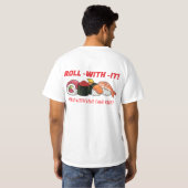 SUSHI VIBES: Your New Go-To Tee! Tシャツ (裏面フル)