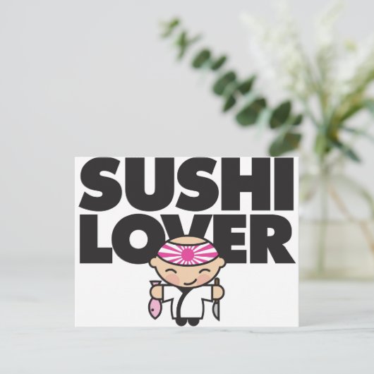 sushilover ポストカード (スタンド正面)