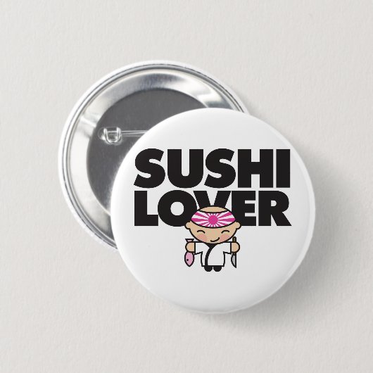 sushilover 缶バッジ (正面&裏面)