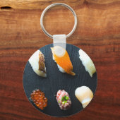 SUSHIMI Classic Sushi Variety Keychain キーホルダー (正面)