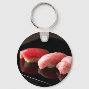 SUSHIMI Tuna & Fatty Tuna Sushi Trio Keychain キーホルダー