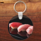 SUSHIMI Tuna & Fatty Tuna Sushi Trio Keychain キーホルダー (正面)