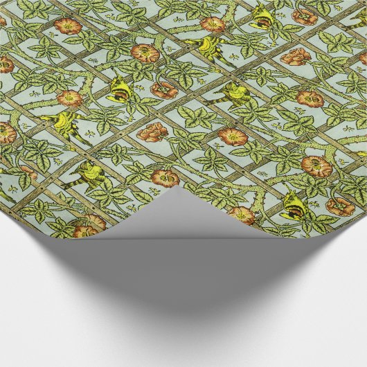 SusieJayneのウィリアム・モリスのデザイン#5 ラッピングペーパー (角)