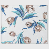 Susiejayneの花柄の夢#9 ラッピングペーパー (フラット)