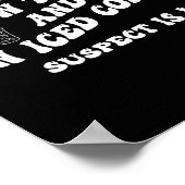 Suspect Needs A New Tattoo And An Iced Coffee. Sus ポスター (角)