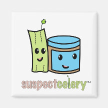 SuspectCelery™かわいいBFFsセロリ+ピーナッツバター