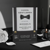 Suspenders Bowtie Cheers Gentlemen Bachelor Party 招待状